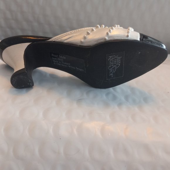 Just The Right Shoe By Raine Pearl Mule Mini Figurine 25010 - Picture 8 of 9